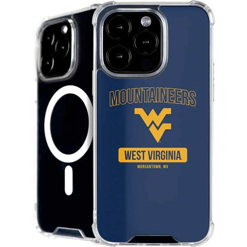 West Virginia University Mountaineers Logo iPhone 16 Pro MagSafe Case